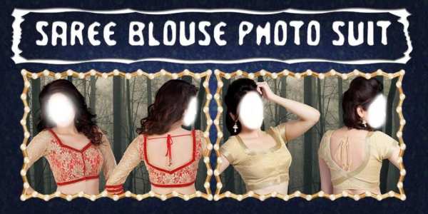 Sari Blouse Photo Suit screenshot 3