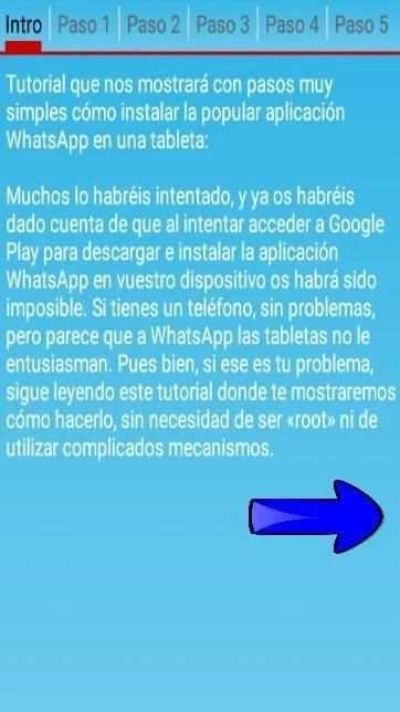 Tablets para Whatsapp screenshot 2