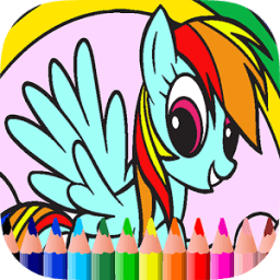 ikon Coloring little pony game