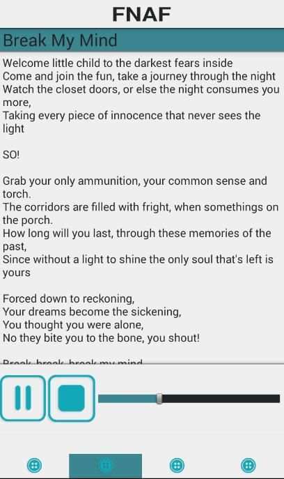 All FNAF Songs 1234 screenshot 1