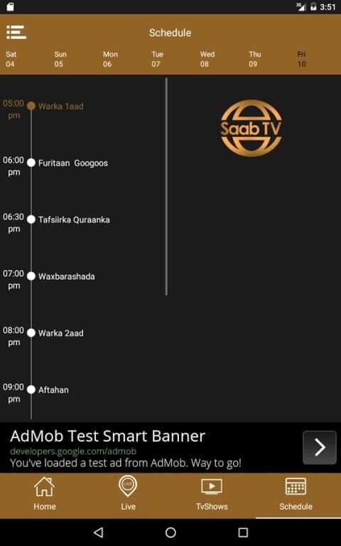 SAAB TV screenshot 1