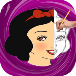 Draw Princess for girls иконка