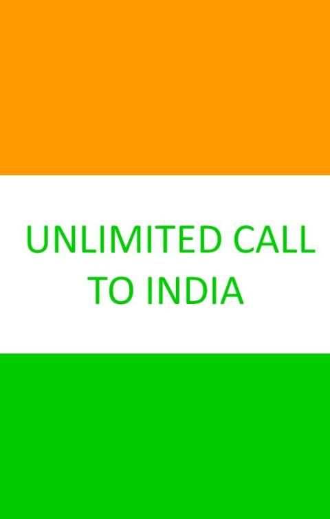 UNLIMITED INDIA CALL скриншот 1