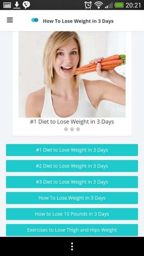 How To Lose Weight in 3 Days screenshot 5