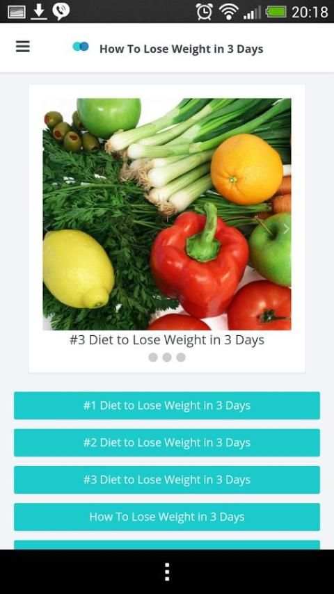How To Lose Weight in 3 Days screenshot 3