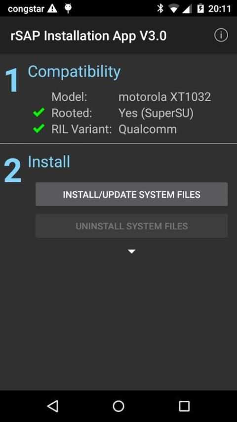 Bluetooth SIM Access Install скриншот 2