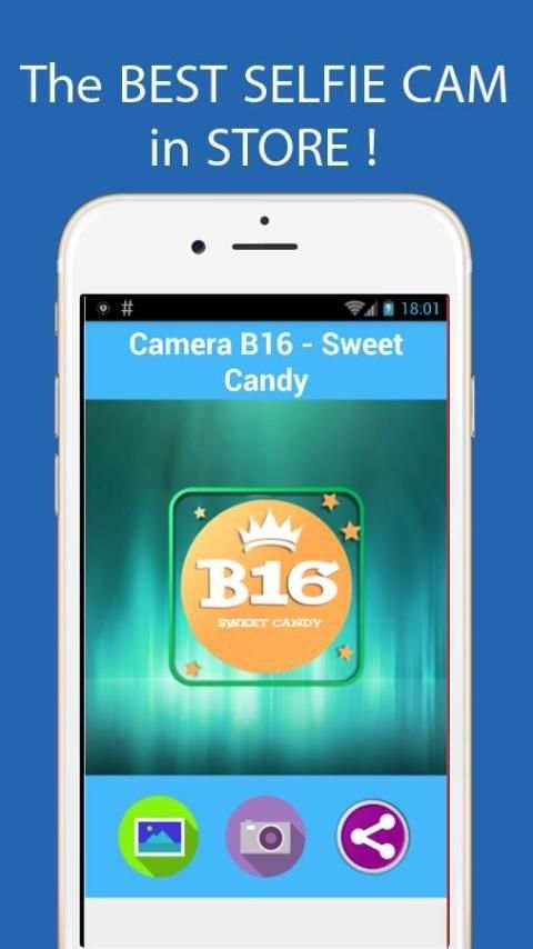 Camera B16 - Sweet Candy скриншот 1