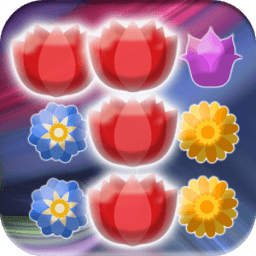 Flowers Bloom Match 3 Game आइकन