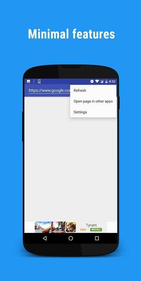 Simple Browser screenshot 1