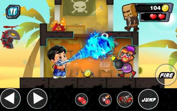 Vir Robot Boy Adventures скриншот 1