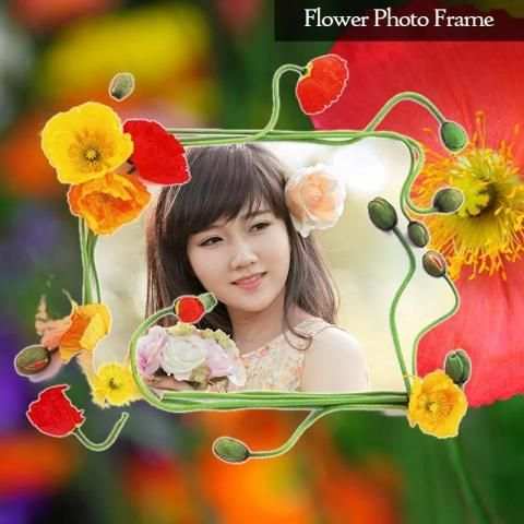 Flower Photo Frame 2 تصوير الشاشة