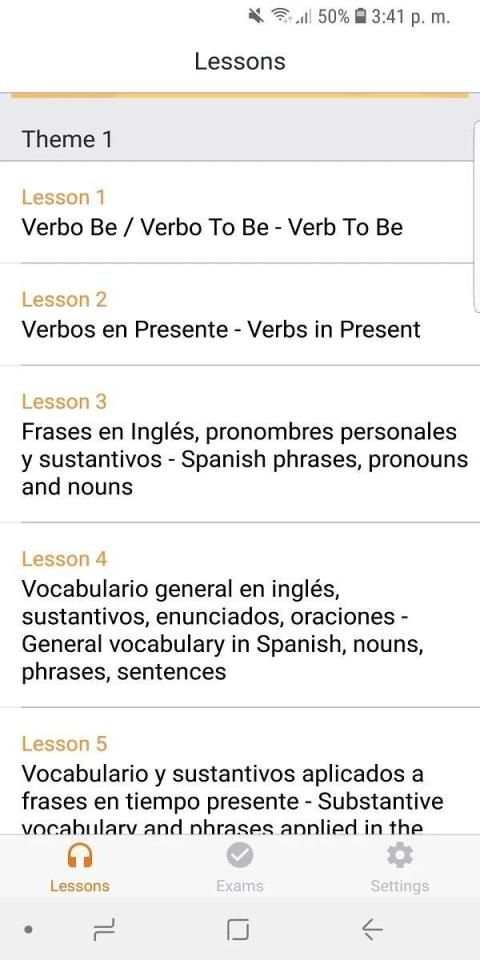 Learn Spanish Free स्क्रीनशॉट 3