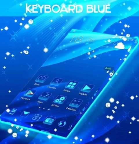 Blue Theme screenshot 3