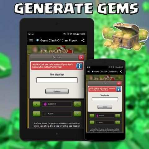 * Gems Of COC Prank screenshot 5