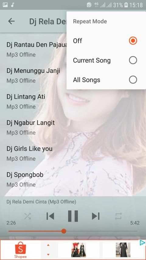 Dj Rela Demi Cinta Offline screenshot 1