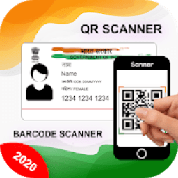 ikon Aadhar card Scanner :QR Code Scanner