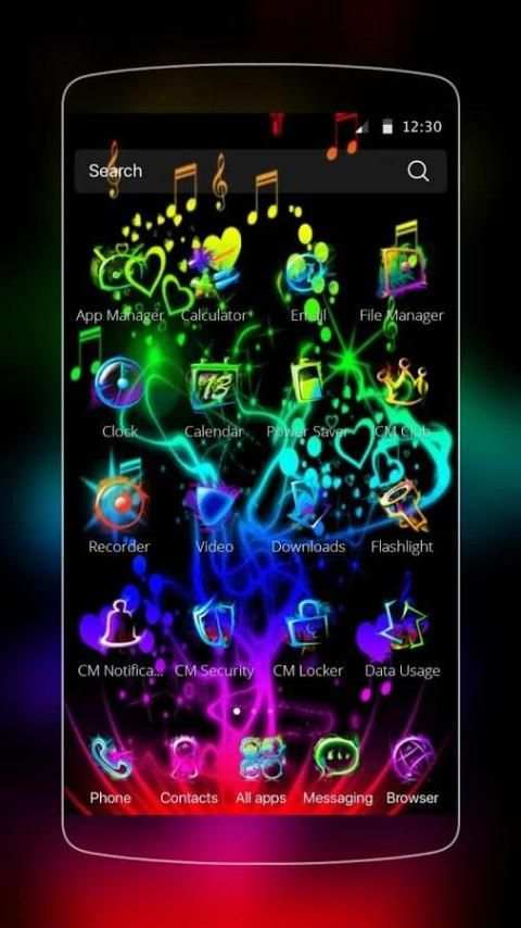 Love With Music Theme screenshot 2