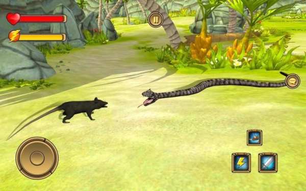 Forest Mouse Simulator 2019 - Crazy Rat Simulator screenshot 1