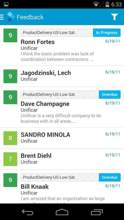 Medallia Mobile 2 स्क्रीनशॉट 5