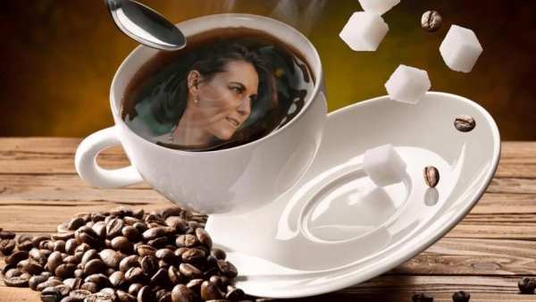 Coffee Cup GIF Photo Frame screenshot 3