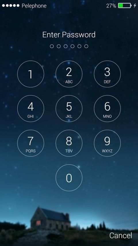 Lock screen password screenshot 4