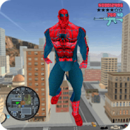 ikon Amazing Spider Rope Hero - Crime Gangster Vegas