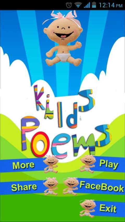 Kids Poems (Free Application) скриншот 6