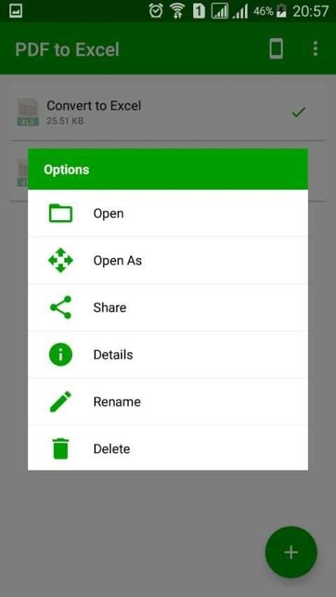 PDF to Excel 2 تصوير الشاشة