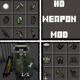 HD weapon mod for minecraft आइकन