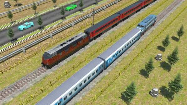 Train Racing Game Simulator - Train Racing screenshot 1