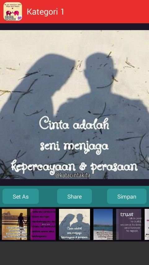 Kata Kata Cinta Romantis screenshot 5