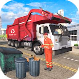 Trash Truck Driving Simulator: Dumping Game