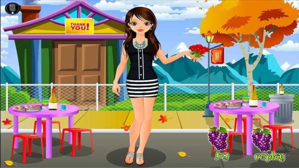 Spring Fashion Dress Up Games скриншот 1