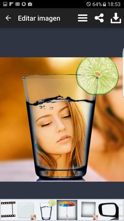 PIP camara editor de fotos скриншот 6