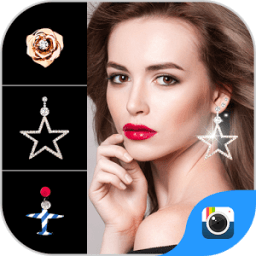 FREE-Z CAMERA EARRINGS STICKER أيقونة