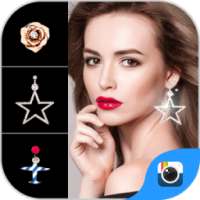 FREE-Z CAMERA EARRINGS STICKER on 9Apps