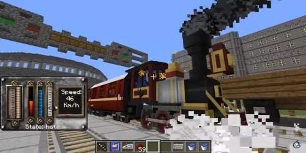 Mod Train for MCPE स्क्रीनशॉट 1