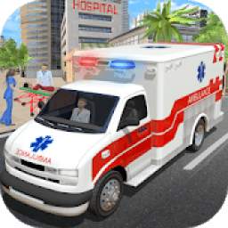 Ambulance Driving Rescue Simulator