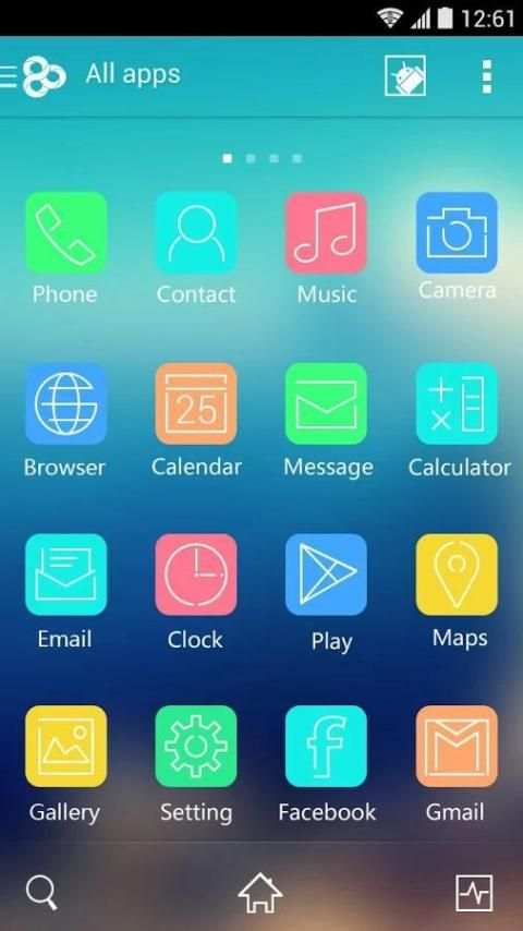 Venus GO Launcher Live Theme скриншот 3