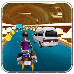 Subway Speed Police Moto Bike أيقونة