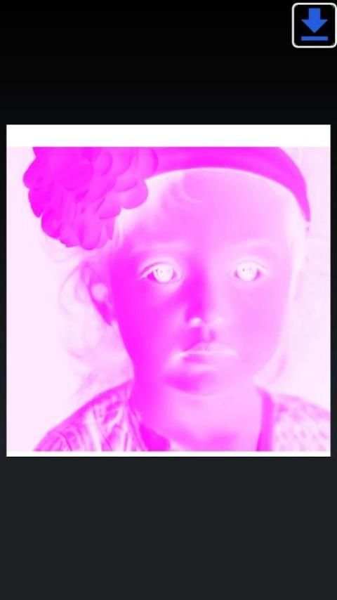 Negative Image Photo Effect screenshot 2