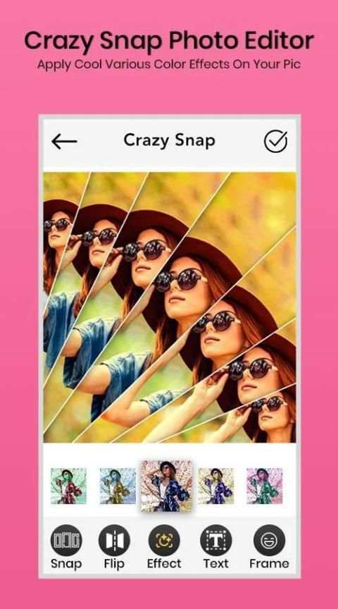 Crazy Snap Photo Editor - Photo Editor Pro स्क्रीनशॉट 3