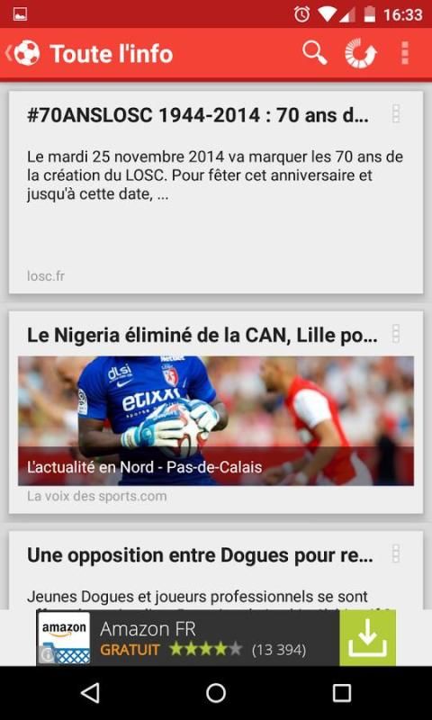 Foot Info Lille screenshot 21