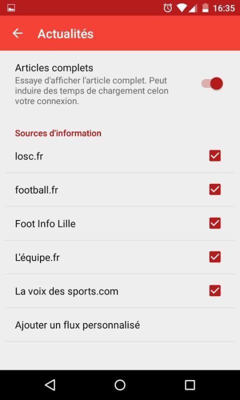 Foot Info Lille स्क्रीनशॉट 16