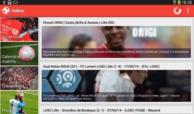 Foot Info Lille स्क्रीनशॉट 2