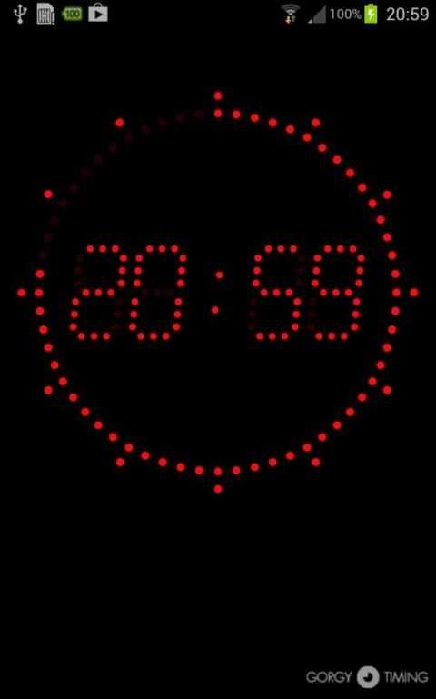 Horloge Gorgy Timing LEDI FREE скриншот 4