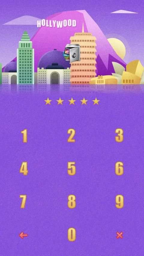 AppLock Theme Los Angeles screenshot 3
