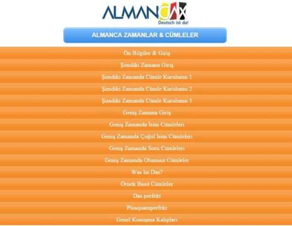 Almanca Dersleri Almanca Öğren screenshot 1