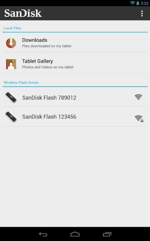 SanDisk Wireless Flash Drive स्क्रीनशॉट 7
