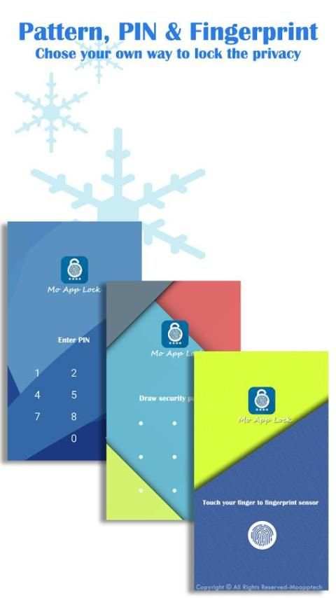AppLock - FingerPrint Unlock 1 تصوير الشاشة